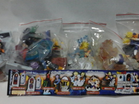 Bandai Dragon Ball Z DBZ Gashapon Imagination Part 6 7 Trading Collection Figure Set Used Online