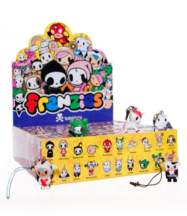 StrangeCo 2009 Simone Legno Tokidoki Frenzies Classic 10 Random Box 1  Strap Figure Set Supply