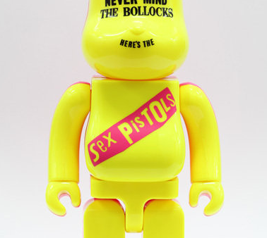 Medicom Toy Be@rbrick 1000% Sex Pistols Yellow Ver 29  Vinyl Collection Figure Cheap