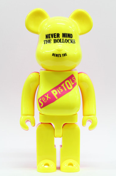 Medicom Toy Be@rbrick 1000% Sex Pistols Yellow Ver 29  Vinyl Collection Figure Cheap