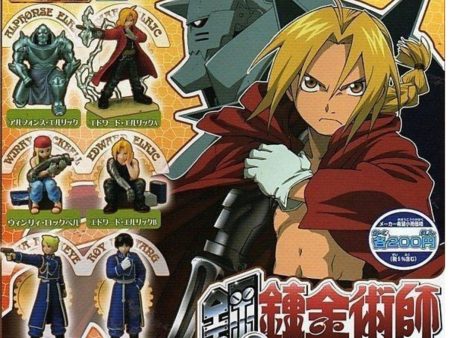 Bandai Fullmetal Alchemist Gashapon Diorama Scene Part 1 6 Trading Figure Set Online Sale