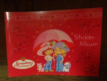 Cleverland Inc 2004 Strawberry Shortcake Sticker Album Book Red on Sale