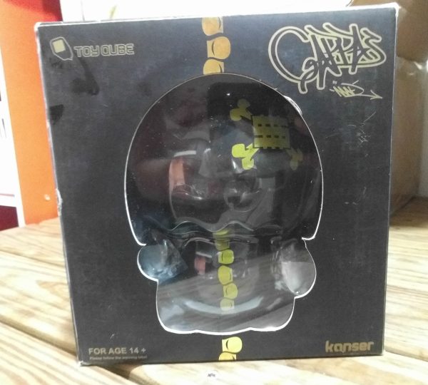 ToyQube 2007 Jeremy Madl MAD Cappa Kanser Black Ver 6  Vinyl Figure Used Hot on Sale