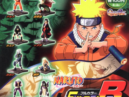 Bandai Naruto Gashapon Full Color R 8 Trading Figure Set Online