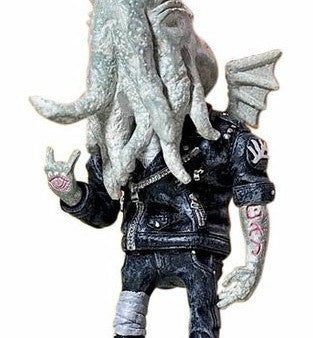 2013 Mighty Jaxx Daniel Yu Oi! Cthulhu Albino Exclusive White Ver 6  Resin Figure Fashion