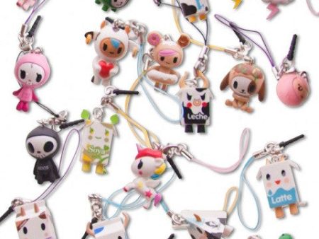 StrangeCo 2009 Simone Legno Tokidoki Frenzies Classic 10 Random Box 1  Strap Figure Set Supply