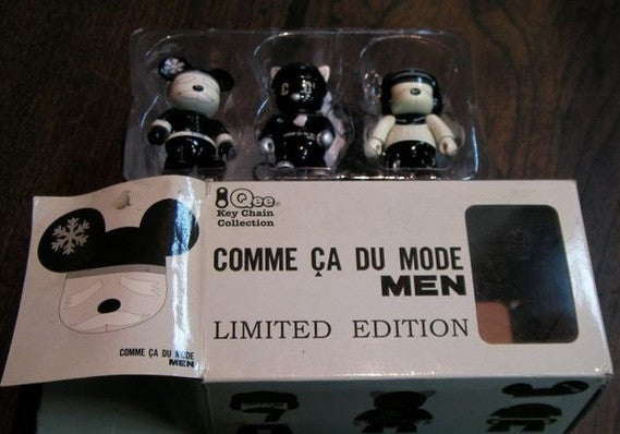 Toy2R Qee Key Chain Collection Comme Ca Du Mode Men Limited Edition 2.5  3 Figure Set Cheap