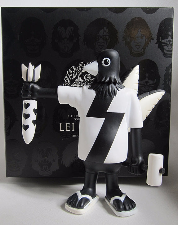 Phunk Studios 2007 Phalanx Creative Lei Gong Monochrome Ver 6  Vinyl Figure Used For Cheap