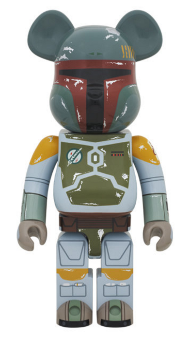 Medicom Toy Be@rbrick 1000% Star Wars Boba Fett Ver 29  Vinyl Figure For Cheap