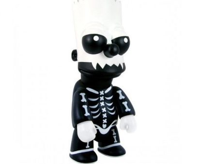 Toy2R 2007 Matt Groening Qee The Simpsons Mania Series Bart Bone Skeleton Toyer Ver 10  Vinyl Figure Online