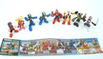 Bandai 2001 Mega Man Battle Network Rockman EXE Gashapon Full Color 8 Collection Figure Set Fashion