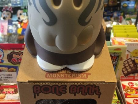 Playbeast Pete Fowler 2003 of Monsterism Island Bone Bank Brown Ver 5  Vinyl Figure Used Supply