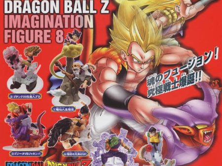 Bandai Dragon Ball Z DBZ Gashapon Imagination Part 8 6 Trading Collection Figure Set Sale