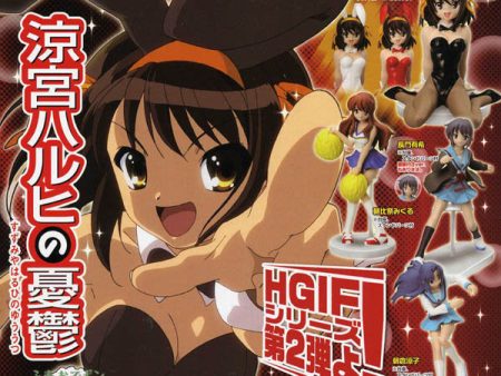 Bandai HGIF The Melancholy of Haruhi Suzumiya Gashapon Part 2 5+3 Secret 8 Figure Set Hot on Sale