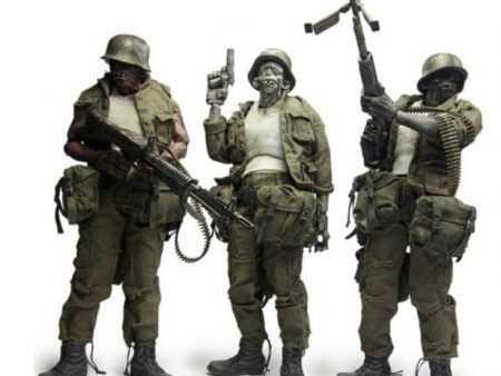 ThreeA 3A Toys 2013 Ashley Wood Adventure Kartel Dead Easy Corp 3 12  Vinyl Figure Set For Sale