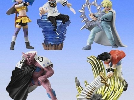 Bandai Beet the Vandel Buster Gashapon 5 Collection Figure Set Online