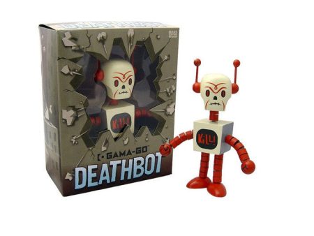 Ningyoushi 2008 Tim Biskup Gama-Go Deathbot Red Ver 6  Wood Figure Hot on Sale