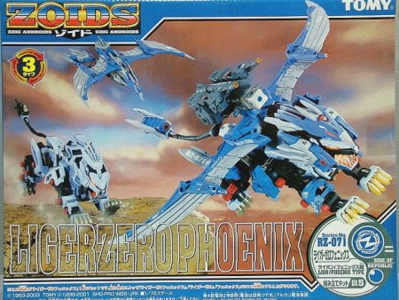 Tomy Zoids 1 72 RZ-071 Liger Zero Phoenix Lion Type Model Kit Figure Discount