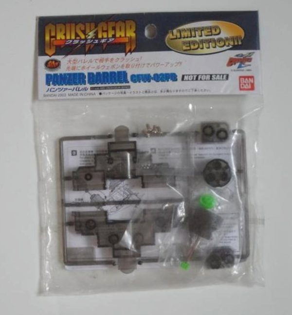 Bandai Crush Gear 4WD CFW-02PB Panzer Barbel Weapon Limited Edition Model Kit Figure on Sale