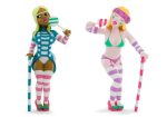 adFunture 2006 Fafi Fafinettes Claude & Jeanette 7  Vinyl Figure Set For Sale