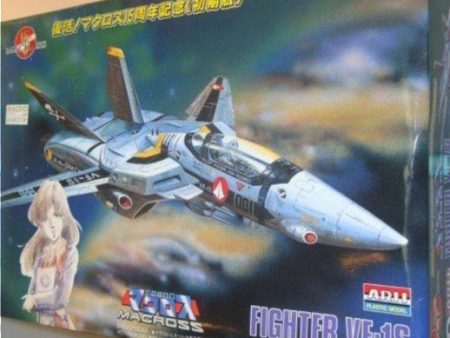 ARII 1 100 Robotech Macross Real Type Series No 10 Fighter VF-1S Plastic Model Kit Figure on Sale