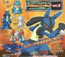 Bandai Pokemon Pocket Monsters Gashapon Poseable Action AG 3 5 Collection Figure Set Fashion