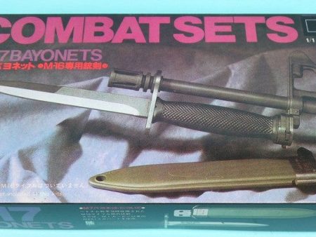 LS 1 1 Combat Sets M7 Bayonet Knife For M-16 Plastic Model Kit Figure Cheap