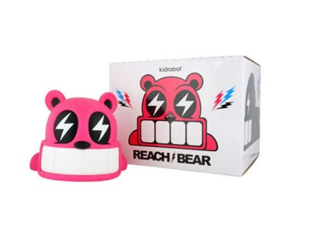 Kidrobot 2008 Reach Bear Pink Ver 6  Vinyl Figure Supply