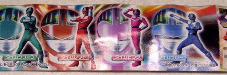 Bandai Power Rangers Time Force Timeranger Gashapon 5 Figure Set on Sale