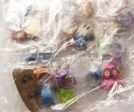 Pete Fowler World of Monsterism Gashapon 9 Monster Ring Random Color Figure Set Sale