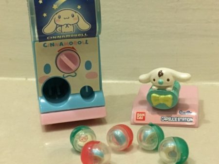 Bandai Sanrio Cinnamoroll Gashapon Mini Vending Machine Collection Figure Used Online