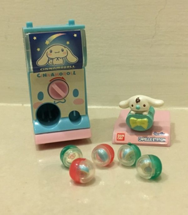 Bandai Sanrio Cinnamoroll Gashapon Mini Vending Machine Collection Figure Used Online