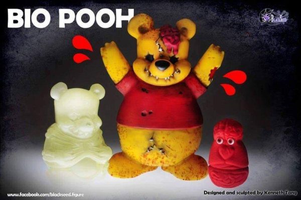 Kenneth Tang Black Seed Kenneth Tang Bio Pooh 5  Vinyl Figure Discount