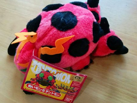 Bandai 1999 Digimon Digital Monster Tentomon 6  Plush Doll Figure on Sale