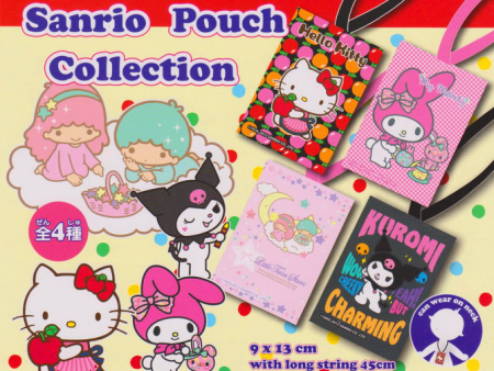 Bandai Sanrio Gashapon Pouch Collection 4 Trading Figure Set Hello Kitty My Melody Little Twin Stars Cheap