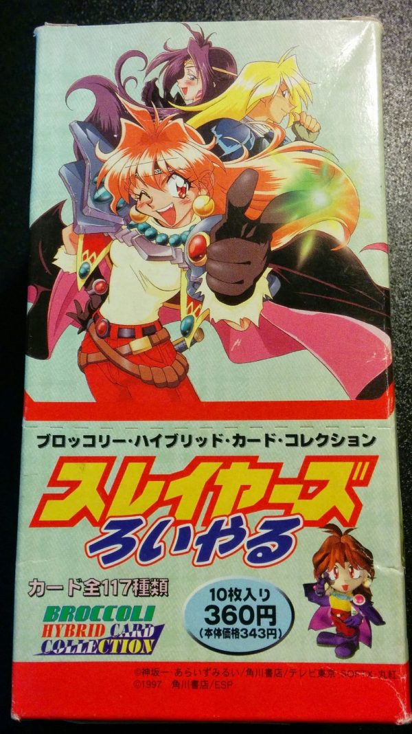 Anime Chou Bakumadouden Sureiyazu Slayers Broccoli Hybrid Trading Card Collection Box on Sale