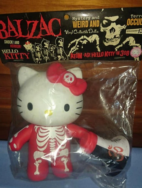 Medicom Toy 2009 VCD Vinyl Collectible Dolls Balzac Hello Kitty Red Ver 6  Vinyl Figure For Cheap