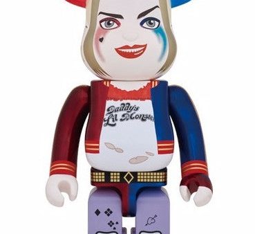 Medicom Toy Be@rbrick 1000% Harley Quinn 29  Vinyl Figure For Discount