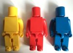 Medicom Toy Kubrick 400% Red Yellow Blue 3 Action Figure Set Online now