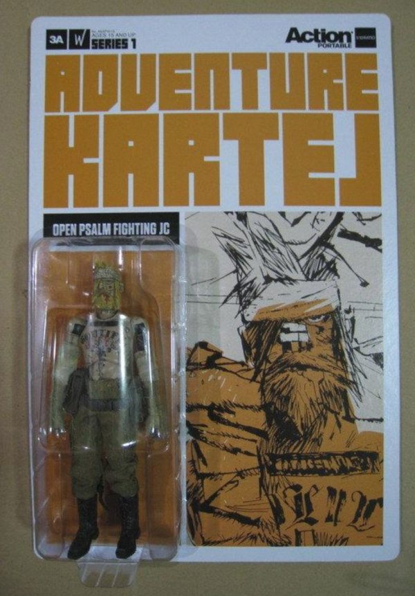 ThreeA 3A Toys 1 12 Ashley Wood Action Portable Adventure Kartel Fighting JC Open Psalm Ver 6  Figure Supply