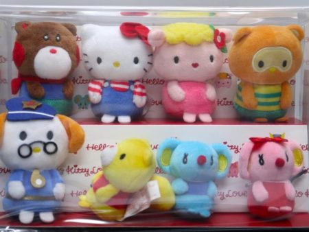 Sanrio 2016 Hello Kitty Love Kitty & Kitty s Friends 8 Mini Plush Doll Figure Set Online Hot Sale