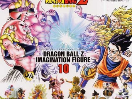 Bandai Dragon Ball Z DBZ Gashapon Imagination Part 10 6 Figure Set Hot on Sale