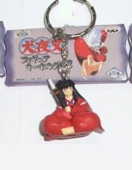 Banpresto 2000 Inuyasha Key Ring Chain Part 2 Inu Yasha Human Ver Swing Trading Figure Fashion