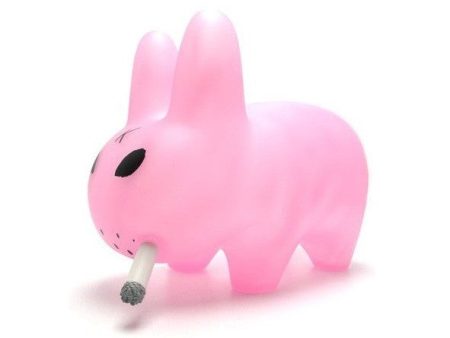 Kidrobot 2012 Frank Kozik Smorkin Labbit Clear Pink Ver 10  Vinyl Figure For Discount