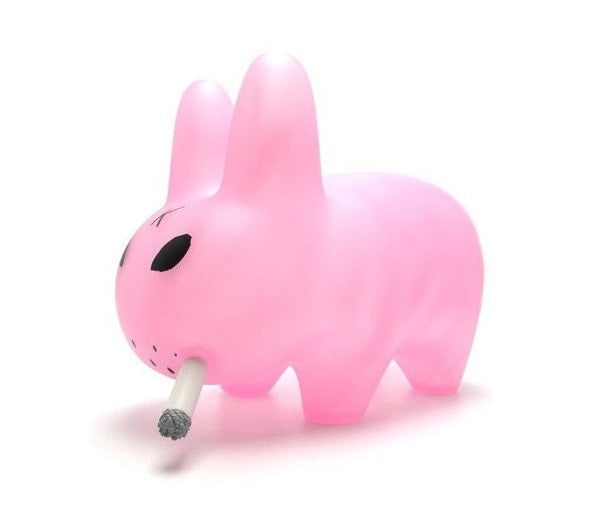 Kidrobot 2012 Frank Kozik Smorkin Labbit Clear Pink Ver 10  Vinyl Figure For Discount