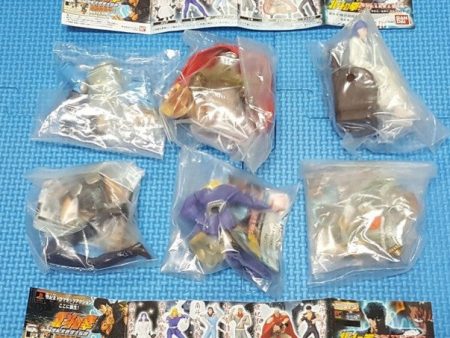 Bandai Fist of The North Star Gashapon 6 Figure Set Sale