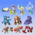 Bandai Pokemon Pocket Monsters Gashapon わざコレ Collection 02 10 Pencil Topper Figure Set For Discount