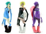 Bonustoyz 2009 Ajee Skullskin England Black France Blue Italy Purple 3 11  Vinyl Figure Set Online Sale