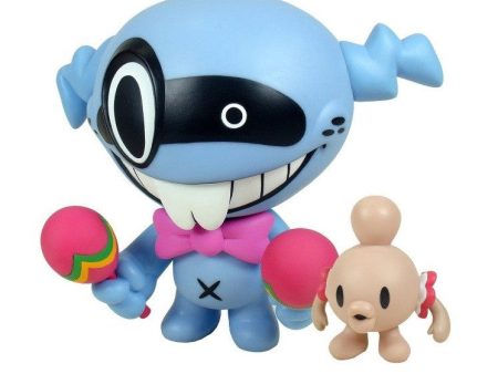 Play Imaginative 2007 Furi Furi Ryosuke Tei Backy & Bocky 8  Vinyl Figure Used Fashion