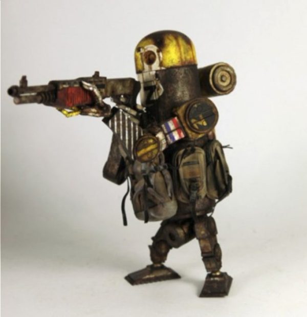 ThreeA 3A Toys 1 12 Ashley Wood WWR Bertie MK3 Dutch Merc Ver Action Figure Used Fashion